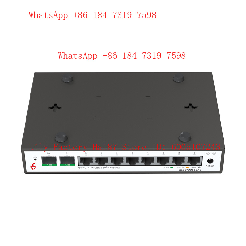 Коммутатор XikeStor 8*2.5G RJ4 – обзор и цена Sfp+ 10G Managed Switch 8 Port